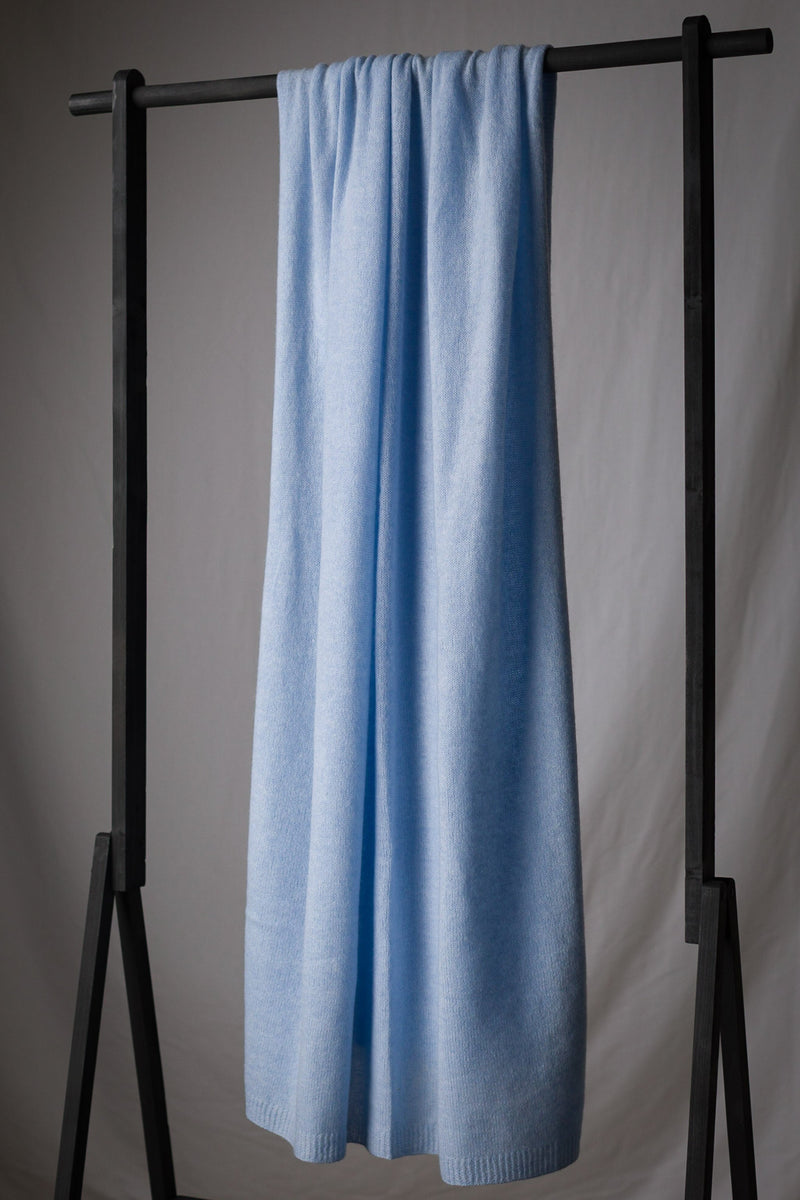 Cashmere Wrap - Azzurro Chiaro 