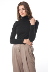 BASIC LONG SLEEVE POLO NECK