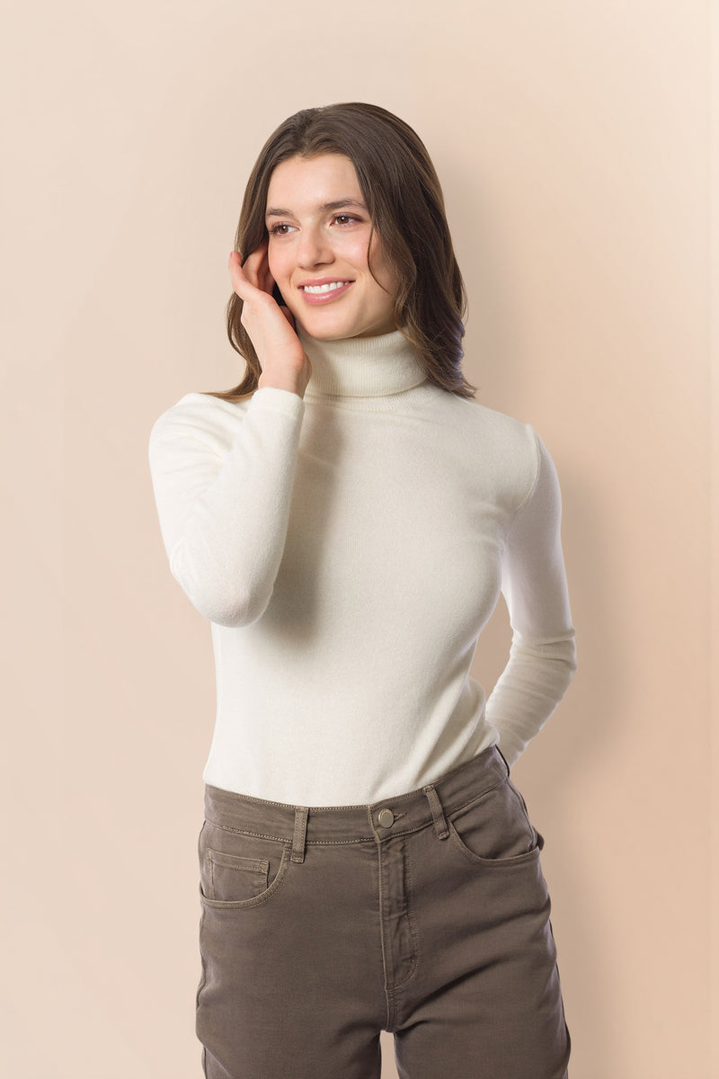 BASIC LONG SLEEVE POLO NECK