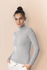 BASIC LONG SLEEVE POLO NECK