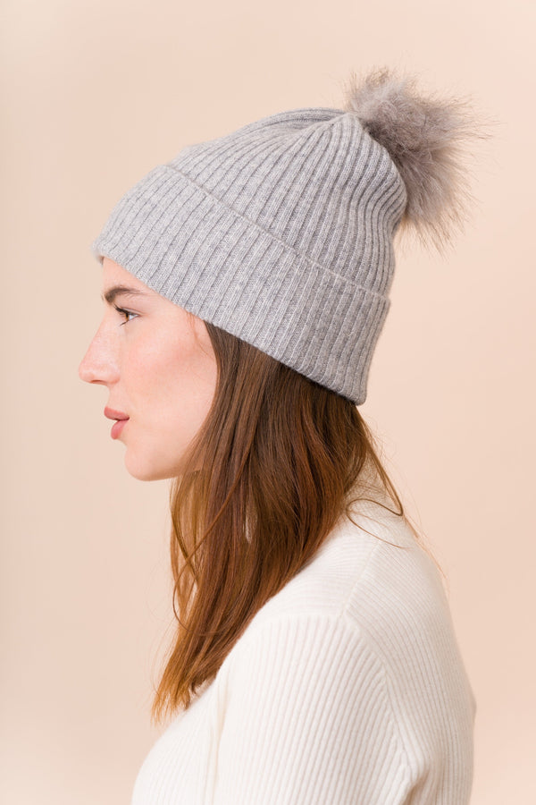 Cappello in cashmere sostenibile - Avena