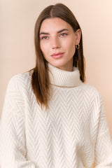 Túnica Jacquard Chevron